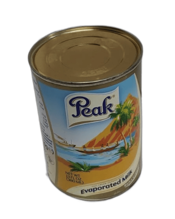 13 fl oz can of Peak full cream evaporated milk